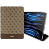 Guess 4G Stripe Allover case for iPad Pro 12.9 - brown - (GUE002704-0)