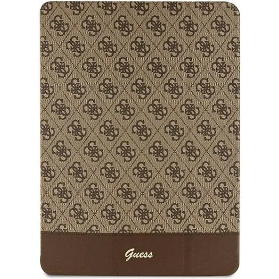 Guess 4G Stripe Allover case for iPad Pro 12.9 - brown - (GUE002704-0)