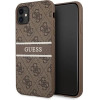Guess 4G Stripe case for iPhone 11 / Xr 6.1 - brown - (GUE001240-0)
