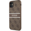 Guess 4G Stripe case for iPhone 11 / Xr 6.1 - brown - (GUE001240-0)