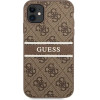 Guess 4G Stripe case for iPhone 11 / Xr 6.1 - brown - (GUE001240-0)