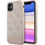 Guess 4G Stripe Collection Case for iPhone 11 / Xr 6.1 - Pink - (GUE001588-0)