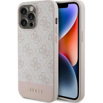 Guess 4G Stripe Collection case for iPhone 14 Pro - pink - (GUE003601-0)