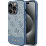 Guess 4G Stripe Collection case for iPhone 15 Pro - blue - (GUE003599-0)