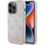 Guess 4G Stripe Collection case for iPhone 15 Pro - pink - (GUE003603-0)