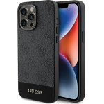 Guess 4G Stripe Collection case for iPhone 15 Pro Max - gray - (GUE003594-0)