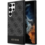 Guess 4G Stripe Collection case for Samsung Galaxy S24 Ultra - black - (GUE003537-0)