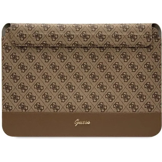 Guess 4G Stripe Metal Logo case for a 14 laptop - brown - (GUE002696-0)