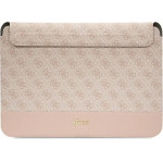 Guess 4G Stripe Metal Logo case for a 14 laptop - pink - (GUE002698-0)