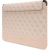 Guess 4G Stripe Metal Logo case for a 14 laptop - pink - (GUE002698-0)