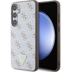 Guess 4G Triangle case for Samsung Galaxy S24+ - white - (GUE003667-0)