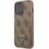 Guess 4G Triangle Logo Cardslot Case for iPhone 13 Pro / 13 - Brown - (GUE002466-0)