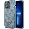 Guess 4G Triangle Logo Cardslot Case for iPhone 13 Pro / 13 - Blue - (GUE002474-0)
