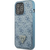 Guess 4G Triangle Logo Cardslot Case for iPhone 13 Pro / 13 - Blue - (GUE002474-0)