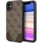 Guess 4G Triangle Collection case for iPhone 11 6.1 / Xr 6.1 - brown - (GUE001440-0)