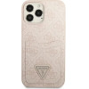 Guess 4G Triangle Logo Cardslot Case for iPhone 13 Pro / 13 - Pink - (GUE002470-0)