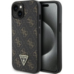 Guess 4G Triangle Metal Logo case for iPhone 15 Plus / 14 Plus - black - (GUE003611-0)