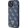 Guess 4G Triangle Metal Logo case for iPhone 15 Plus / 14 Plus - blue - (GUE003615-0)