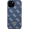Guess 4G Triangle Metal Logo case for iPhone 15 Plus / 14 Plus - blue - (GUE003615-0)