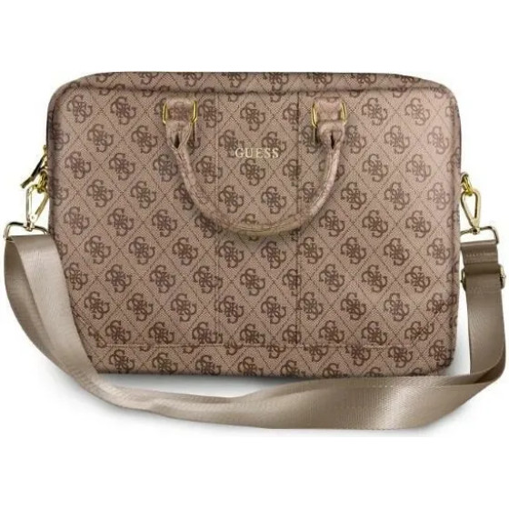 Guess 4G Uptown bag for a 16 laptop - brown - (GUE000173-0)