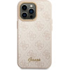 Guess 4G Vintage Gold Logo case for iPhone 14 Pro - pink - (GUE002312-0)