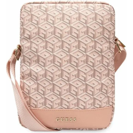 Guess Bag GUTB10HGCFSEP 10'' pink/pink GCube Stripe Tablet Bag - (GUE002891-0)