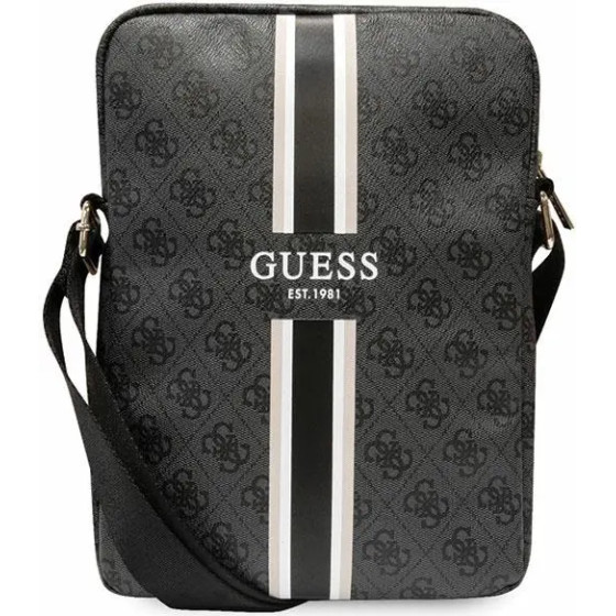 Guess Bag GUTB10P4RPSK 10'' black/black 4G Stripes Tablet Bag - (GUE002897-0)