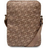 Guess Bag GUTB10HGCFSEW 10'' brown/brown GCube Stripe Tablet Bag - (GUE002892-0)