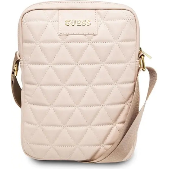 Guess Bag GUTB10QLPK 10 pink/pink Quilted Tablet Bag - (GUE000770-0)