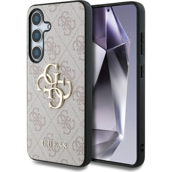 Guess Big 4G Logo Classic Logo Case for Samsung Galaxy S25 Pink - (GUE004267-0)