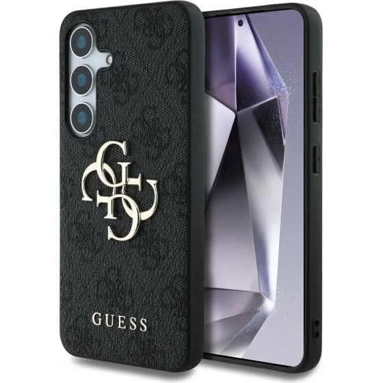 Guess Big 4G Logo Classic Logo Case for Samsung Galaxy S25 Plus Black - (GUE004260-0)