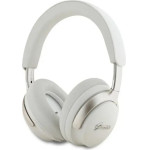 Guess Bluetooth ANC Headphones GUBHC22PSFCSME Beige/Beige Metal Script Logo - (GUE004157-0)