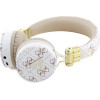 Guess Bluetooth ENC GUBH70E4PTMH on-ear headphones white 4G Triangle Round Shape - (GUE004179-0)
