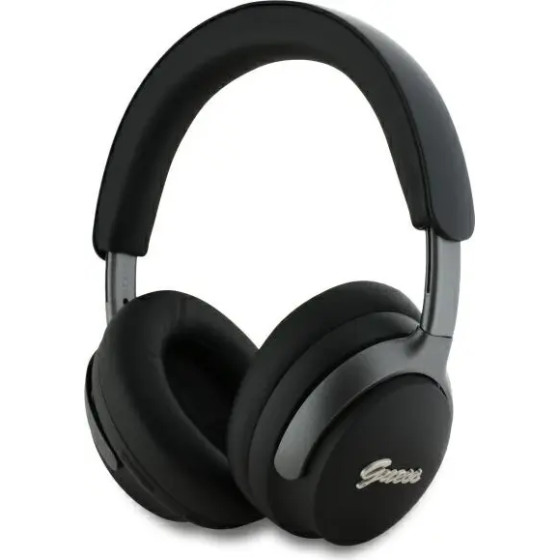 Guess Bluetooth ANC Headphones GUBHC22PSFCSMK Black Metal Script Logo - (GUE004156-0)