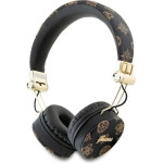 Guess Bluetooth ENC GUBH70EPOSMK on-ear headphones black/black Peony Script Round Shape - (GUE004181-0)