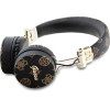 Guess Bluetooth ENC GUBH70EPOSMK on-ear headphones black/black Peony Script Round Shape - (GUE004181-0)