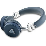 Guess Bluetooth ENC GUBH70PGTSPSB on-ear headphones blue/blue Grained Classic Round Shape - (GUE004176-0)
