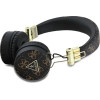 Guess Bluetooth ENC GUBH70E4PTMK on-ear headphones black/black 4G Triangle Round Shape - (GUE004178-0)