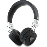 Guess Bluetooth ENC GUBH70PGTSPSK on-ear headphones black/black Grained Classic Round Shape - (GUE004174-0)