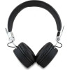 Guess Bluetooth ENC GUBH70PGTSPSK on-ear headphones black/black Grained Classic Round Shape - (GUE004174-0)