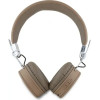 Guess Bluetooth ENC GUBH70PGTSPSW Brown Grained Classic Round Shape Headphones - (GUE004175-0)