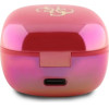 Guess Bluetooth headphones GUTWSJ144ESF TWS + docking station fuchsia/fuschia Iridescent 4G Printed Logo - (GUE004188-0)