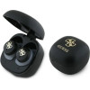 Guess Bluetooth headphones GUTWSJ144ESK TWS + docking station black/black Iridescent 4G Printed Logo - (GUE004187-0)