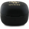 Guess Bluetooth headphones GUTWSJ144ESK TWS + docking station black/black Iridescent 4G Printed Logo - (GUE004187-0)