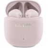 Guess Bluetooth headphones GUTWSJ14ESGP TWS + docking station pink/pink Printed Classic Logo - (GUE004195-0)