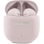 Guess Bluetooth headphones GUTWSJ14ESGP TWS + docking station pink/pink Printed Classic Logo - (GUE004195-0)