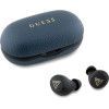 Guess Bluetooth headphones GUTWSPGTSPSB TWS + docking station blue/blue Grained Classic Logo - (GUE004183-0)