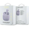 Guess Bluetooth headphones GUTWSJ14ESGU TWS + docking station purple/purple Printed Classic Logo - (GUE004191-0)