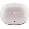 Guess Bluetooth Headphones GUTWST88MCTGP TWS + Docking Station Pink Capsule Printed Logo - (GUE004160-0)