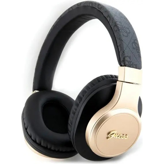 Guess Bluetooth on-ear headphones GUBH604GEMK black/black 4G Script - (GUE003328-0)